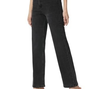 Fashionfibre Women's High-Rise Straight Fit Stretchable Jeans