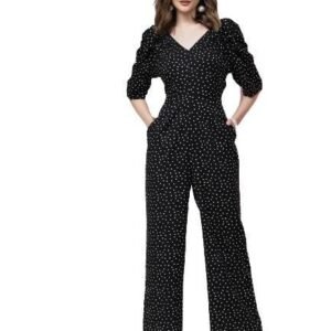 KASSUALLY Jumpsuits for women Casual Pleated Sleeve Jumpsuit