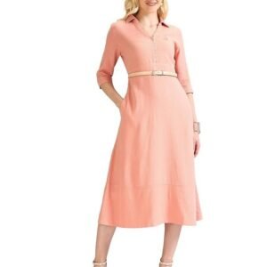 U.S. POLO ASSN. Women's Solid Regular Casual Dress